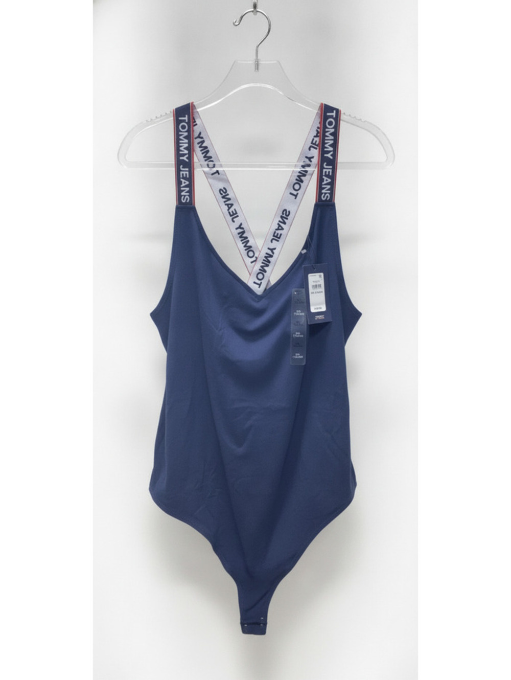Tommy Hilfiger Women’s XXL Navy Blue Bodysuit Stylish Casual Fit New